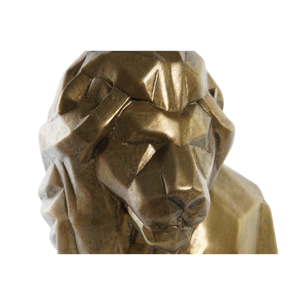 Boekensteun set gouden leeuw - Alexandra Decorazione