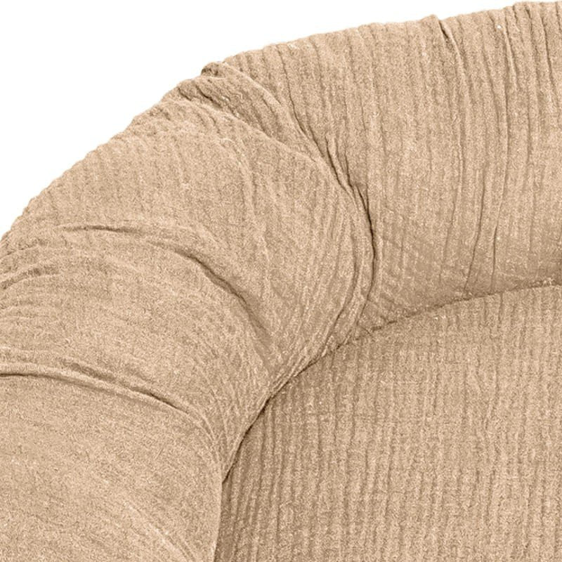 BIO mousseline katoen GOTS PASGEBOREN NEST | Beige