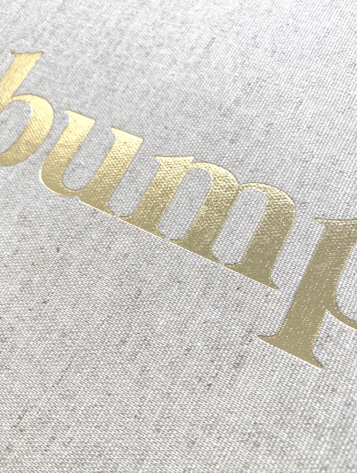 BUMP {linnen} babyboek