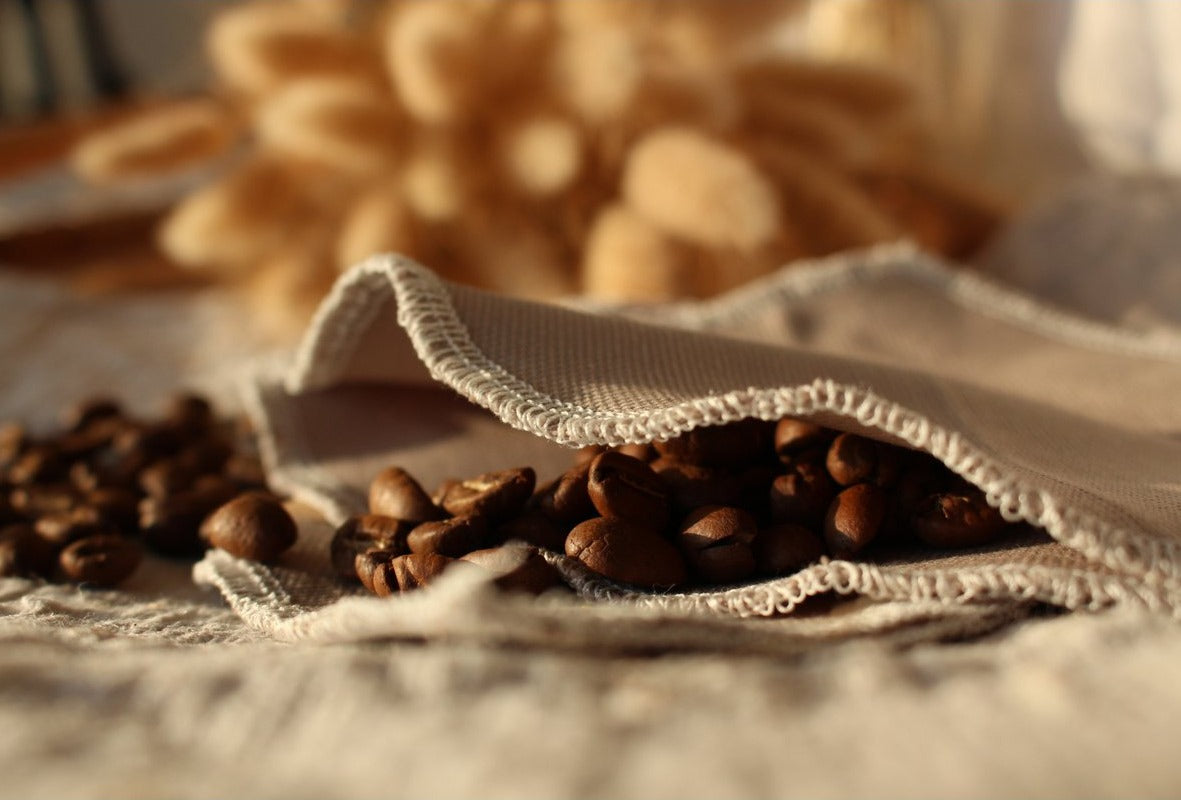 Herbruikbare 100% katoenen koffiefilter