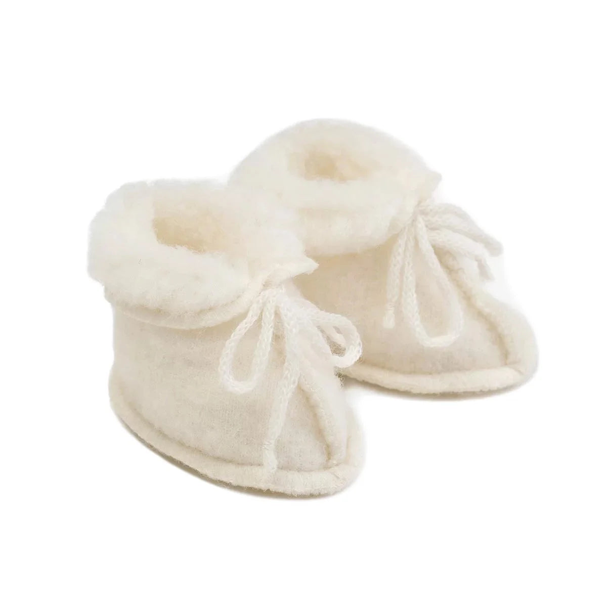 Baby/newborn slofjes - merinowol