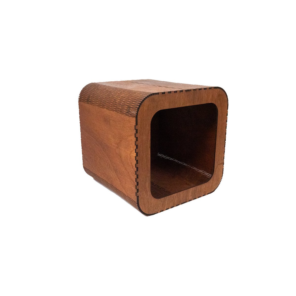 Houten kattenhuis