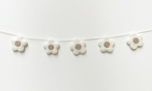 BLOEMEN SLINGER | Gevilte wol